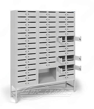 Шкаф абонентский на 78 ячеек (1 полка).  �2